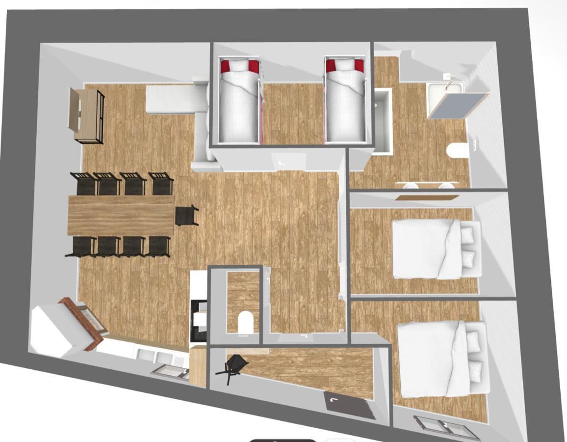 Chalet 3 Celine 6 Personnes Vieux Village
